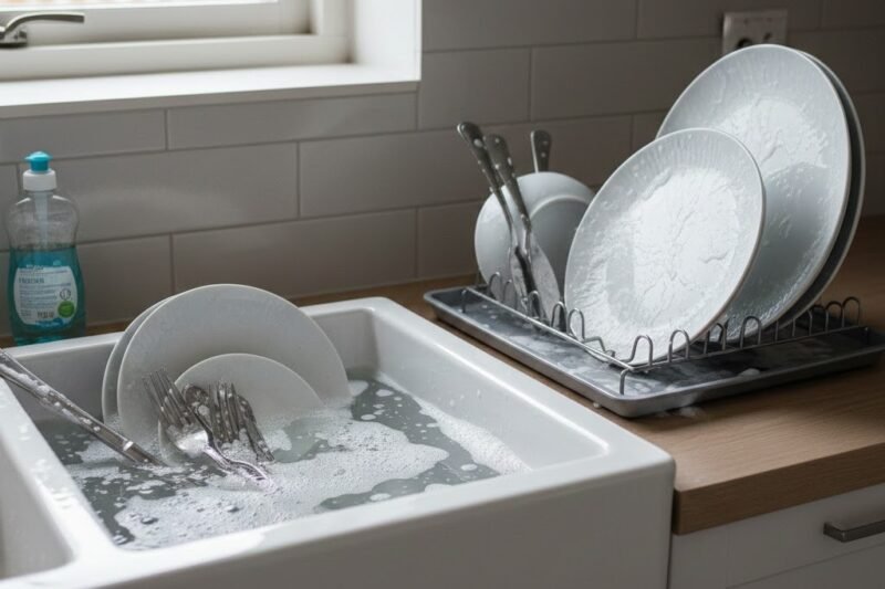 Is It Safe To Clean Your Dishes The ‘British Way’? Health Experts Explain