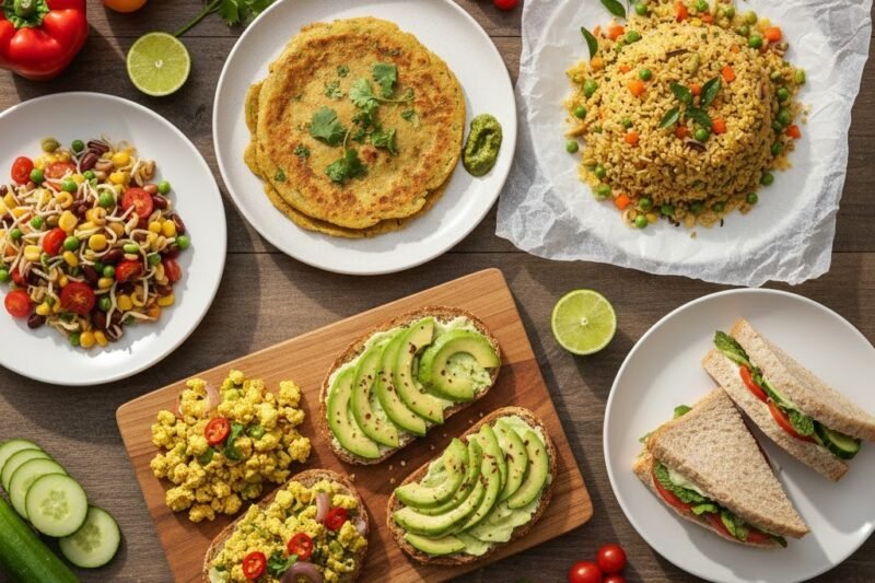 10 Easy Vegetarian Breakfast That Supports Weightloss