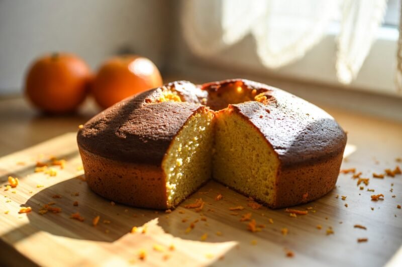 A Guide To Making A Soft And Moist Orange Cake