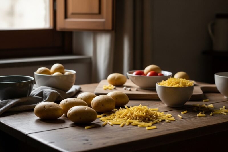 The Traditional Way Italians Make Pasta e Patate