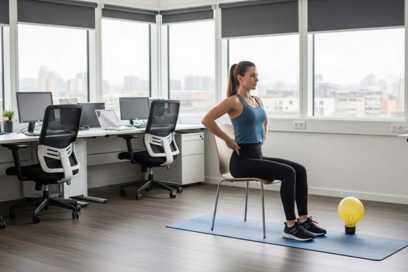 Chair Workouts You Can Do To Work All Your Muscles While Sitting