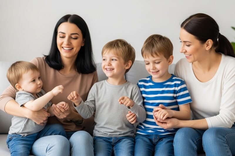 Things children learn from watching adults, not listening