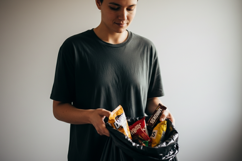 Stop Feeling Guilty: Motivation To Finally Throw Out Junk Food For Your Good